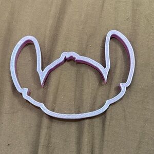 Purple stitch head cookie cutter 4.5 in